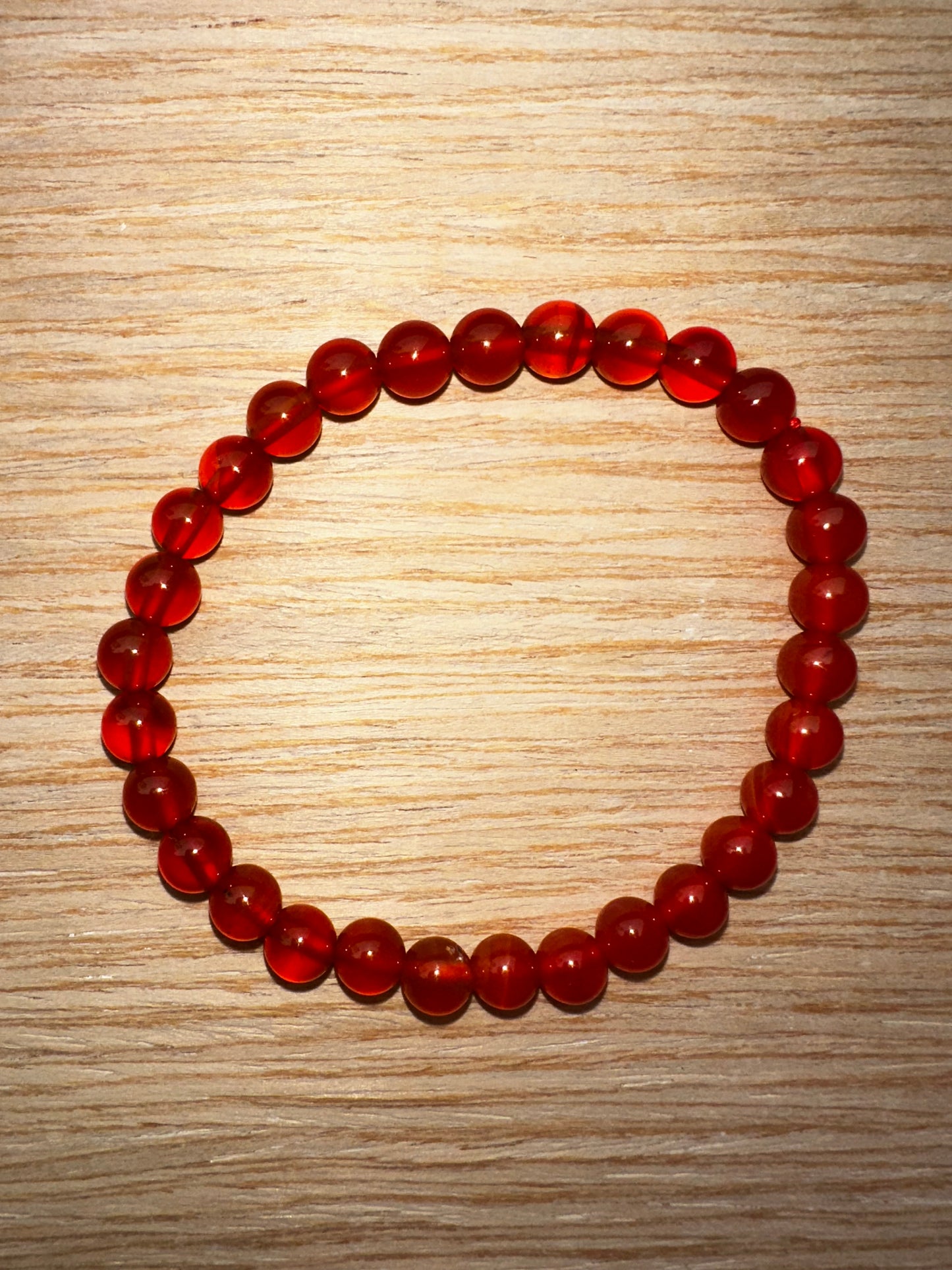 BRACCIALI CORNIOLA PERLINE 6mm