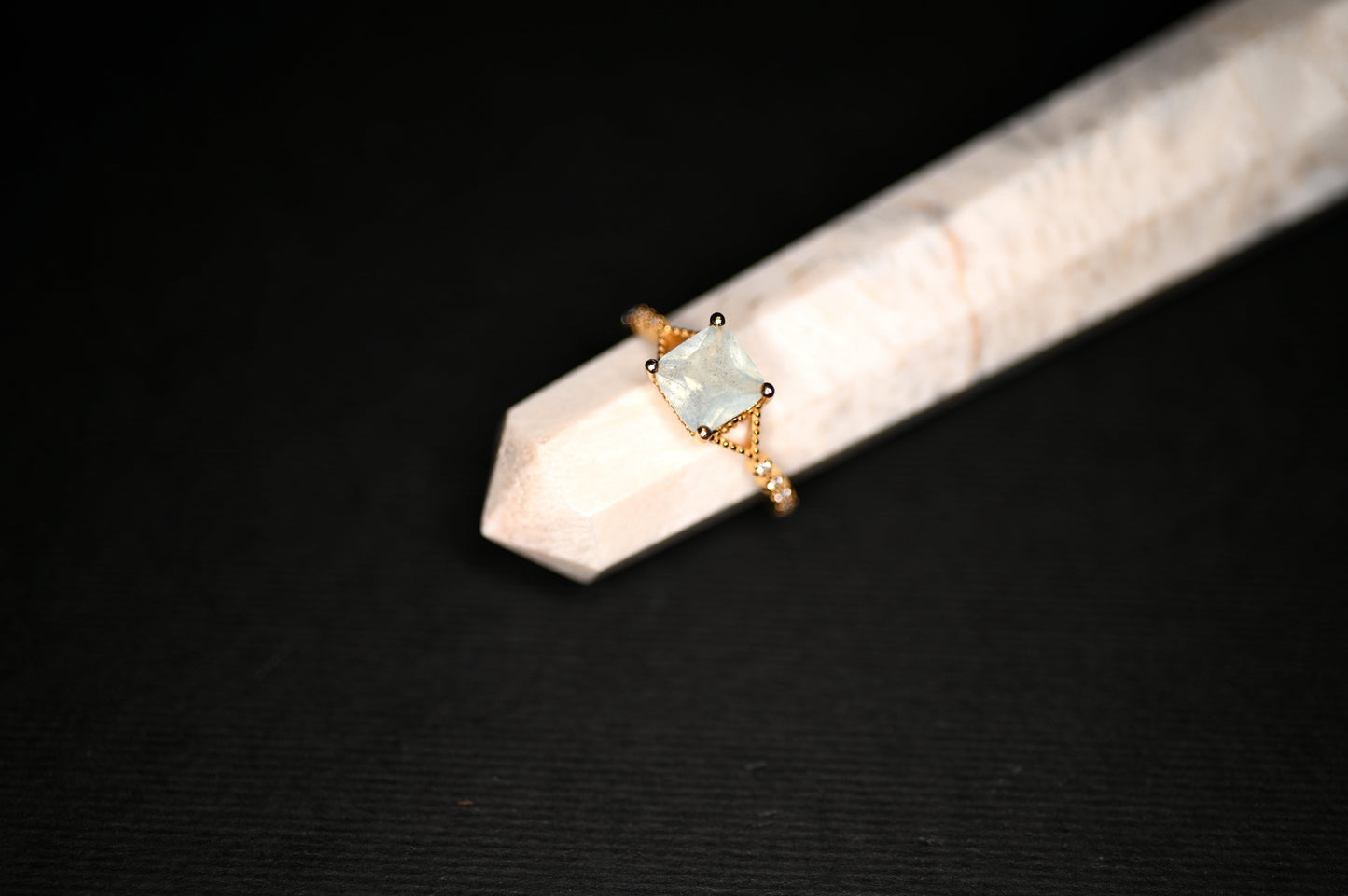 ANELLO ACQUAMARINA - Manucrystals