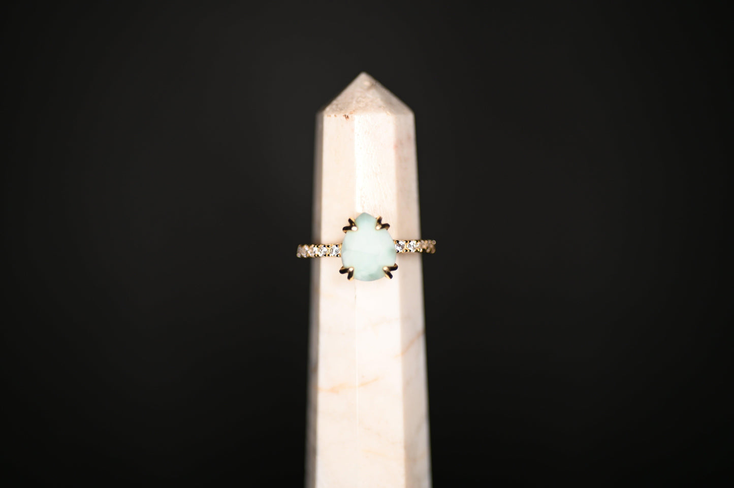 ANELLO LARIMAR - Manucrystals