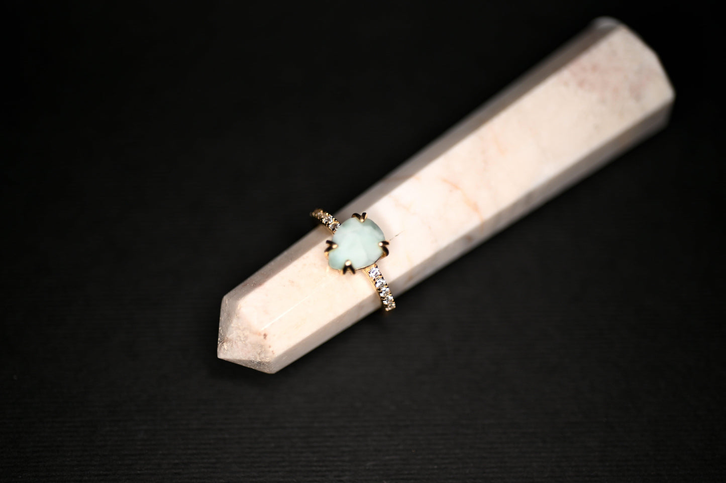 ANELLO LARIMAR - Manucrystals