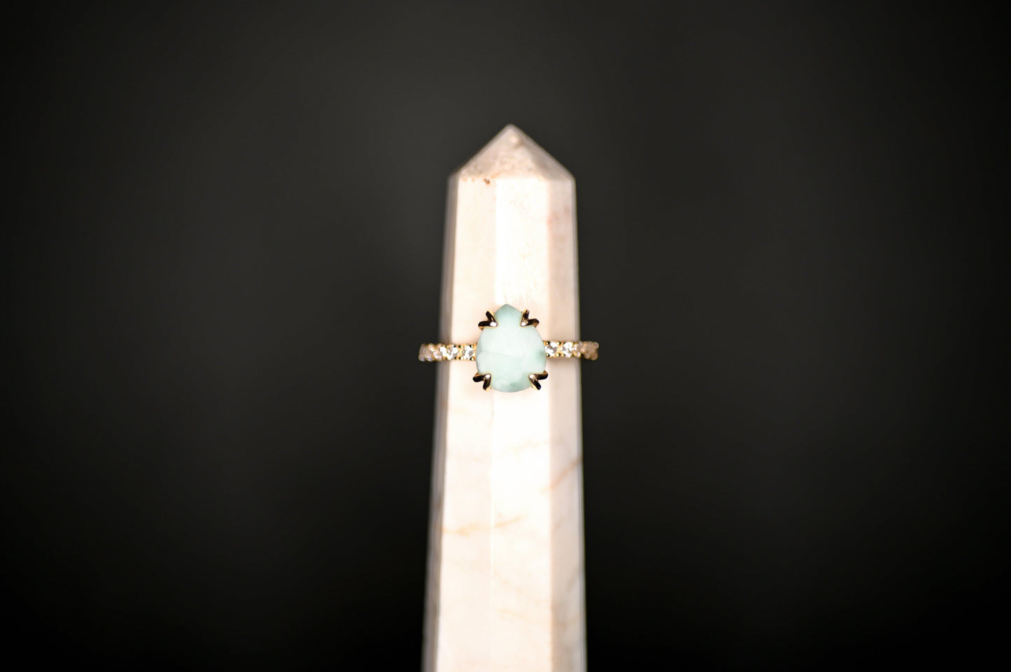 ANELLO LARIMAR - Manucrystals