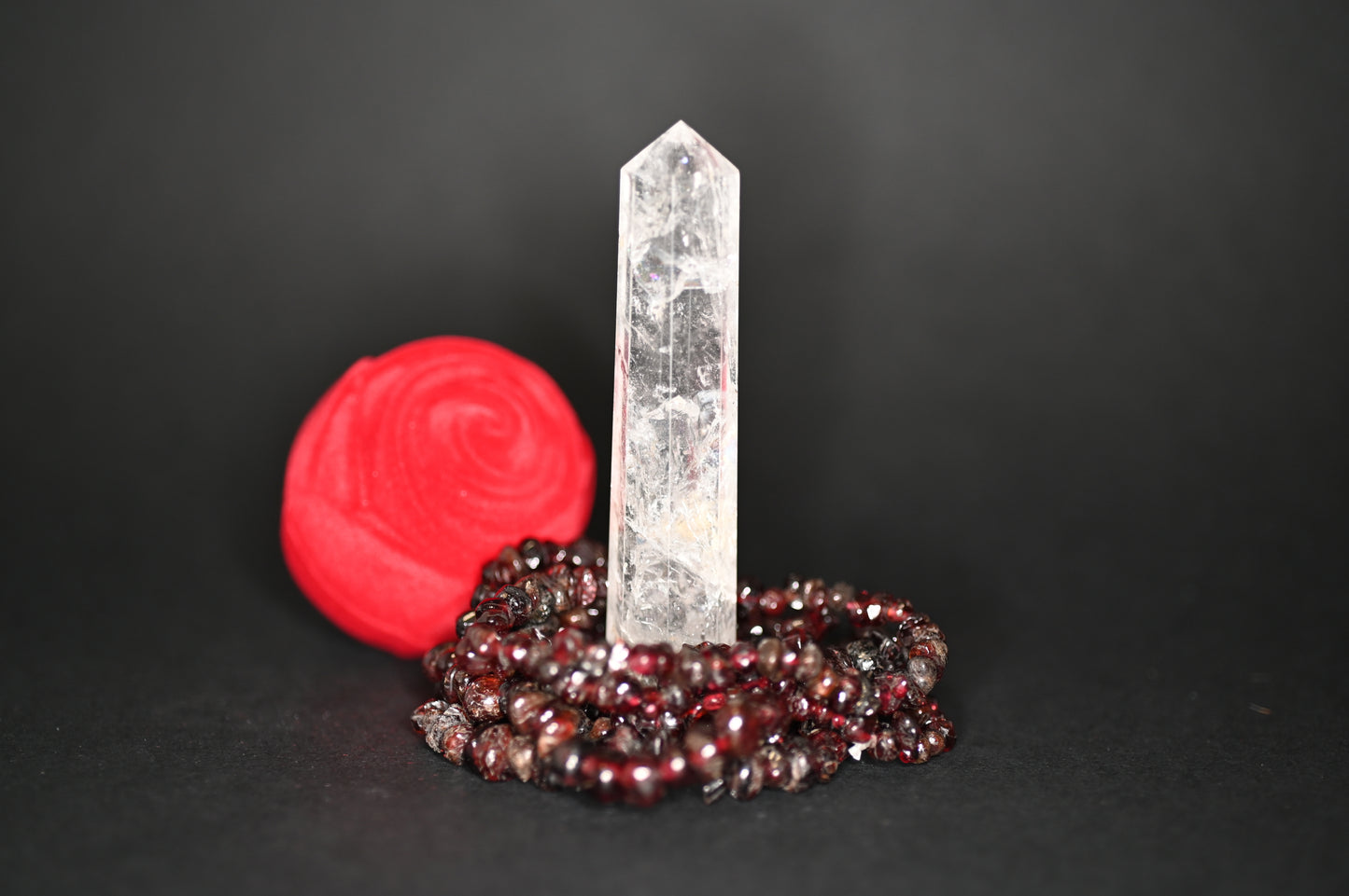 BRACCIALI CHIPS GRANATO - Manucrystals