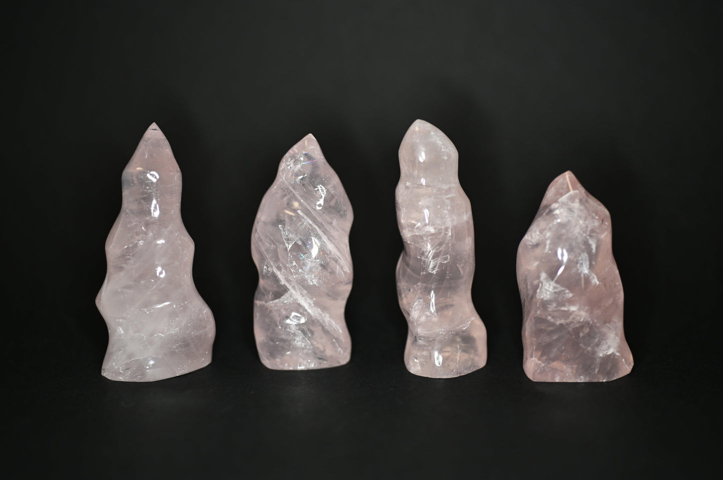 FIAMME CUARZO ROSA 7-8CM - Manucrystals