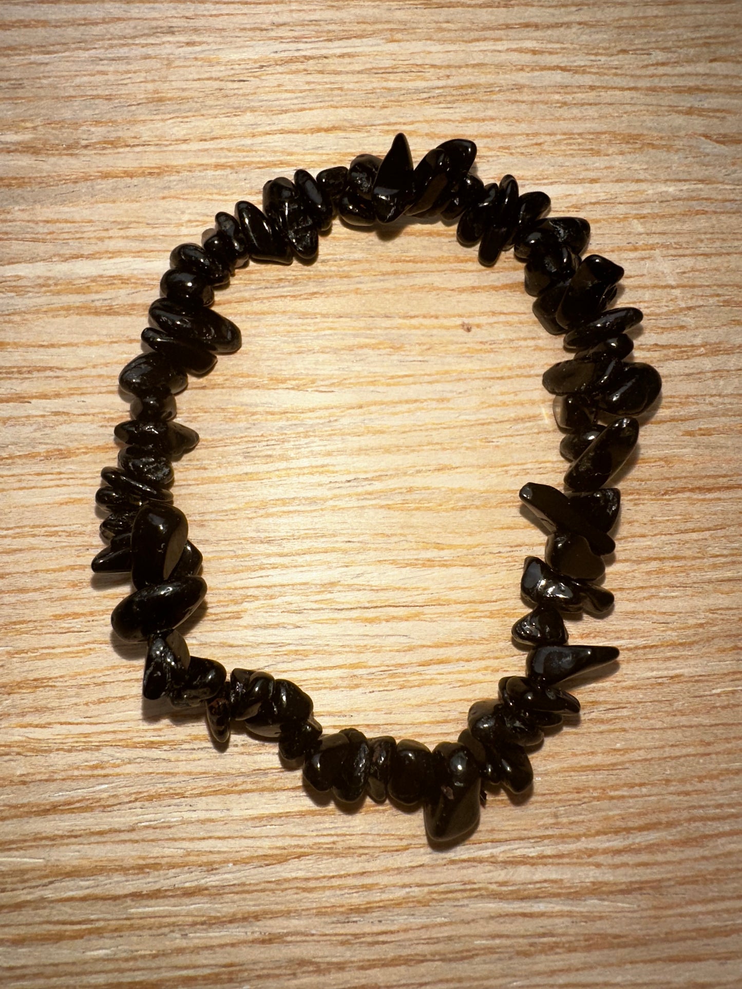 BRACCIALI CHIPS TORMALINA NERA