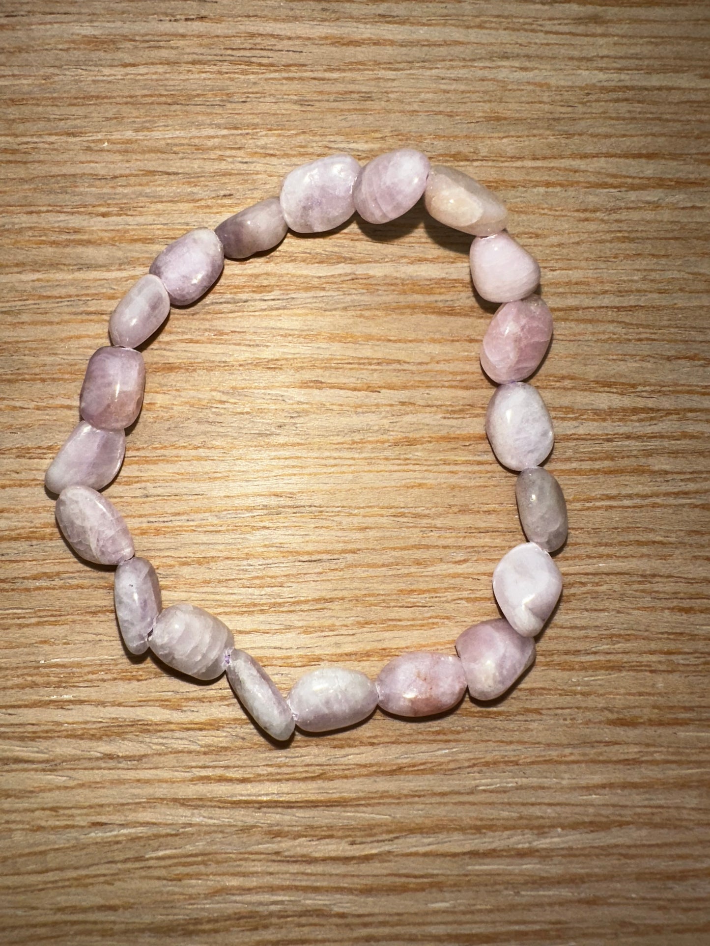 BRACCIALI BURATTATI KUNZITE