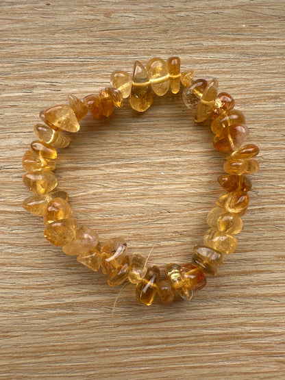 BRACCIALI CHIPS QUARZO CITRINO
