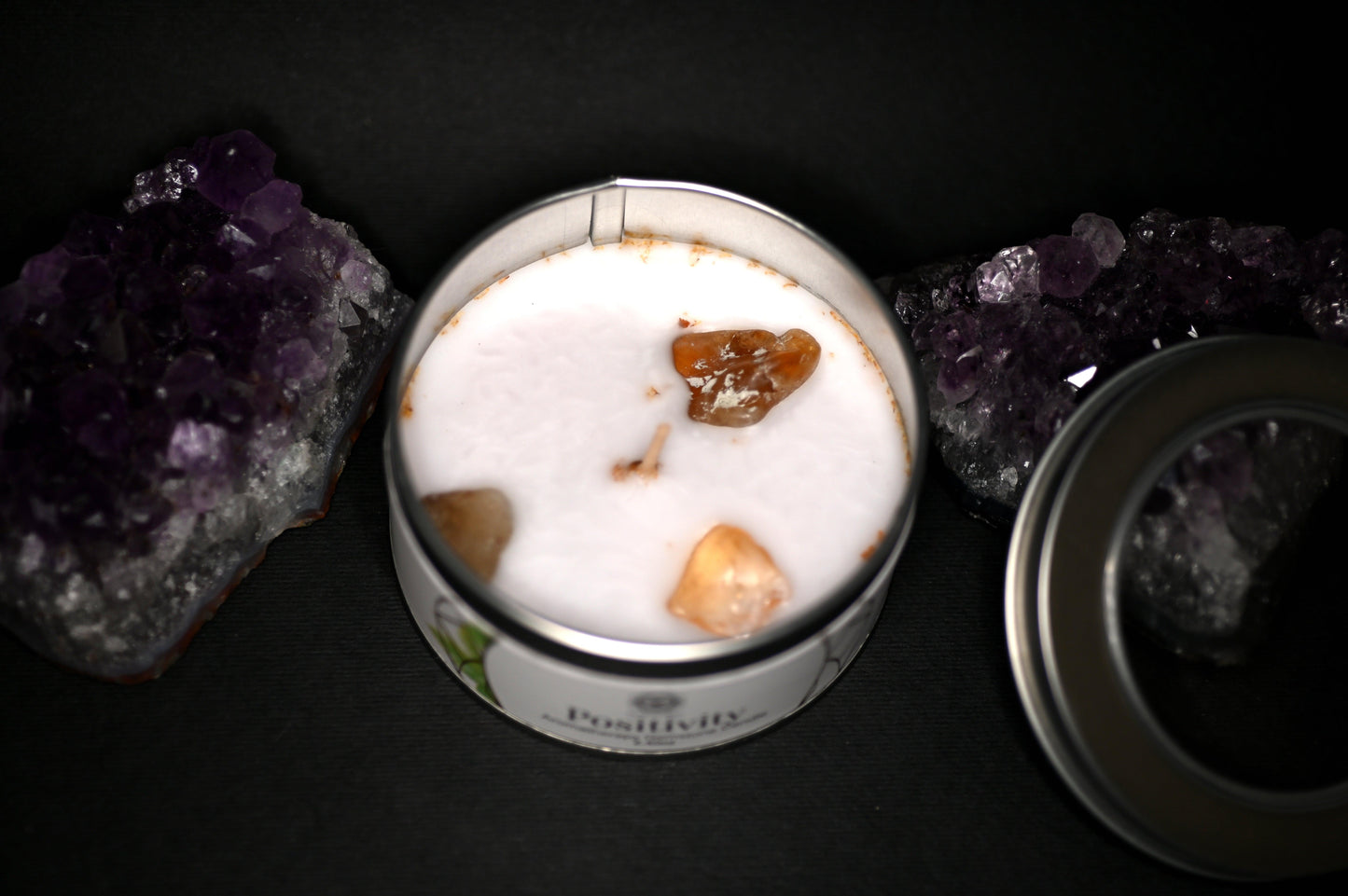 CANDELA PER ATTRARRE POSITIVITA' - Manucrystals