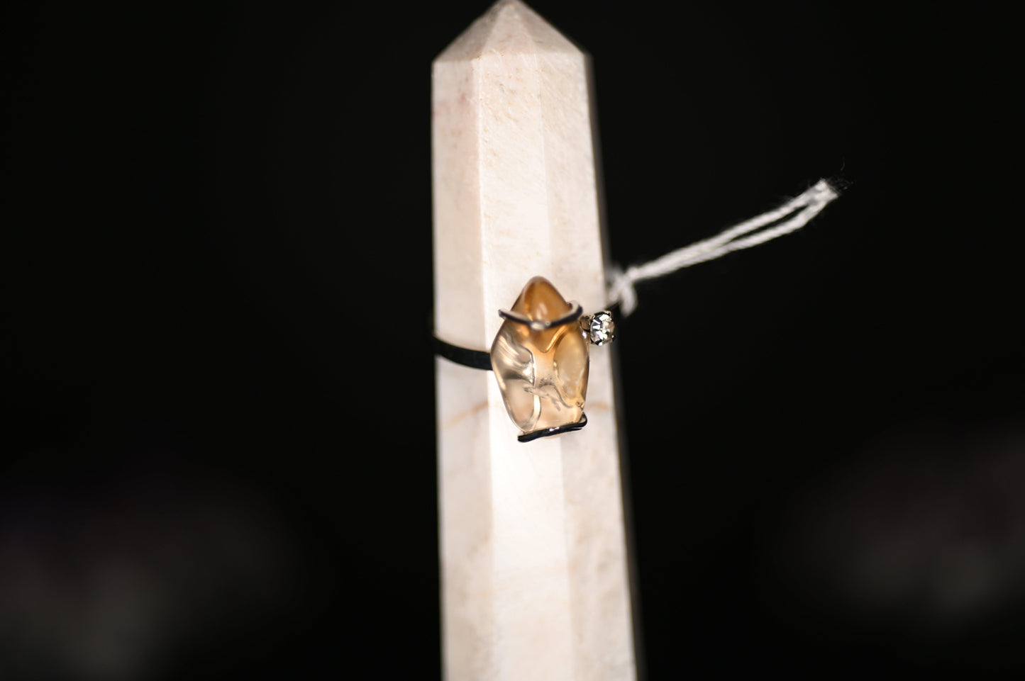 ANELLI ACCIAIO CON PIETRE CHIPS - Manucrystals