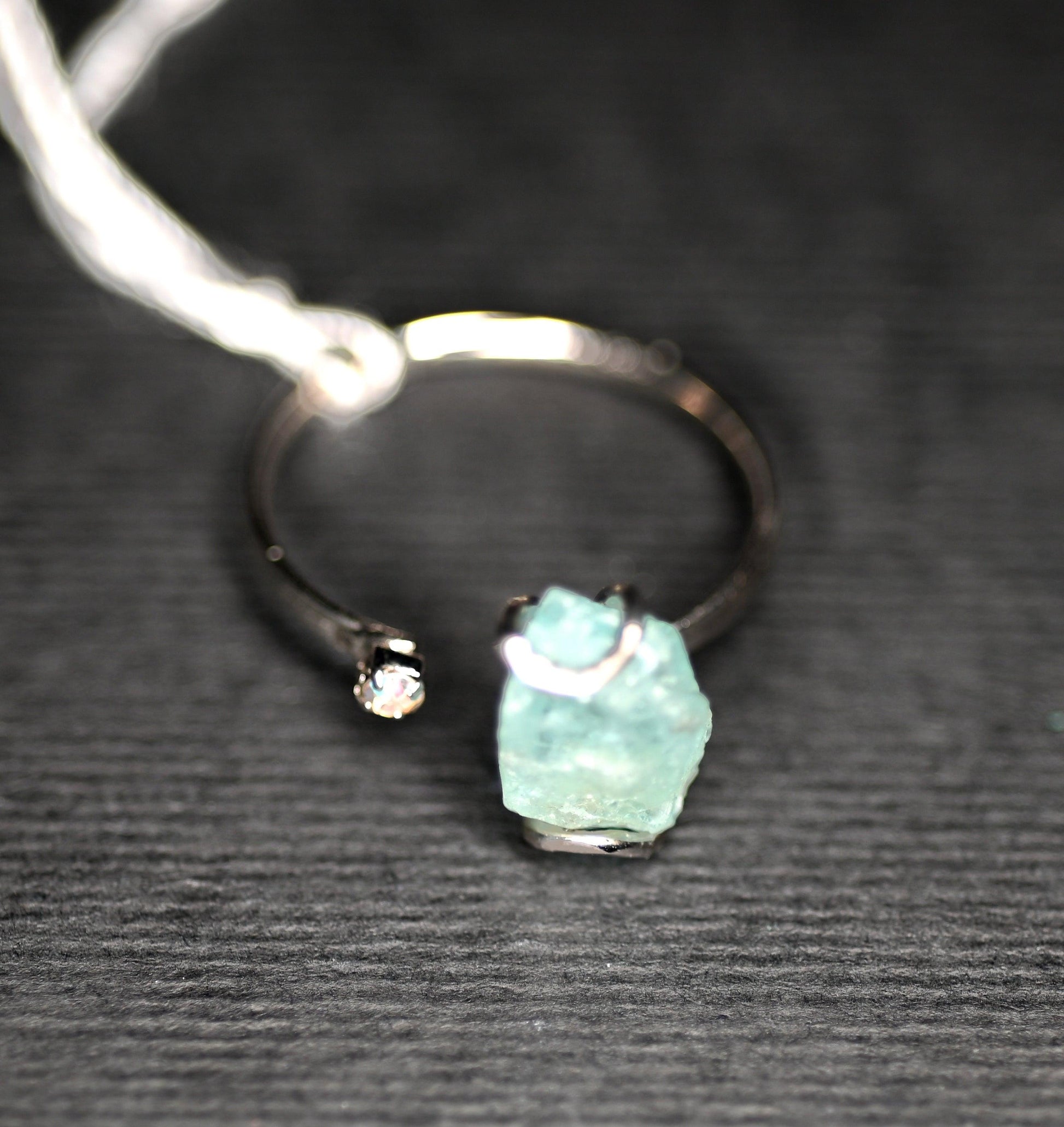 ANELLI ACCIAIO CON PIETRE CHIPS - Manucrystals