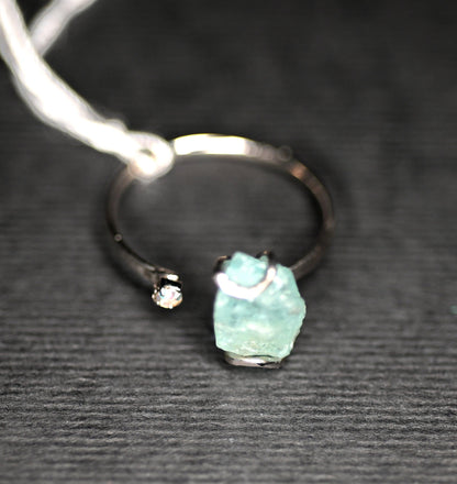 ANELLI ACCIAIO CON PIETRE CHIPS - Manucrystals