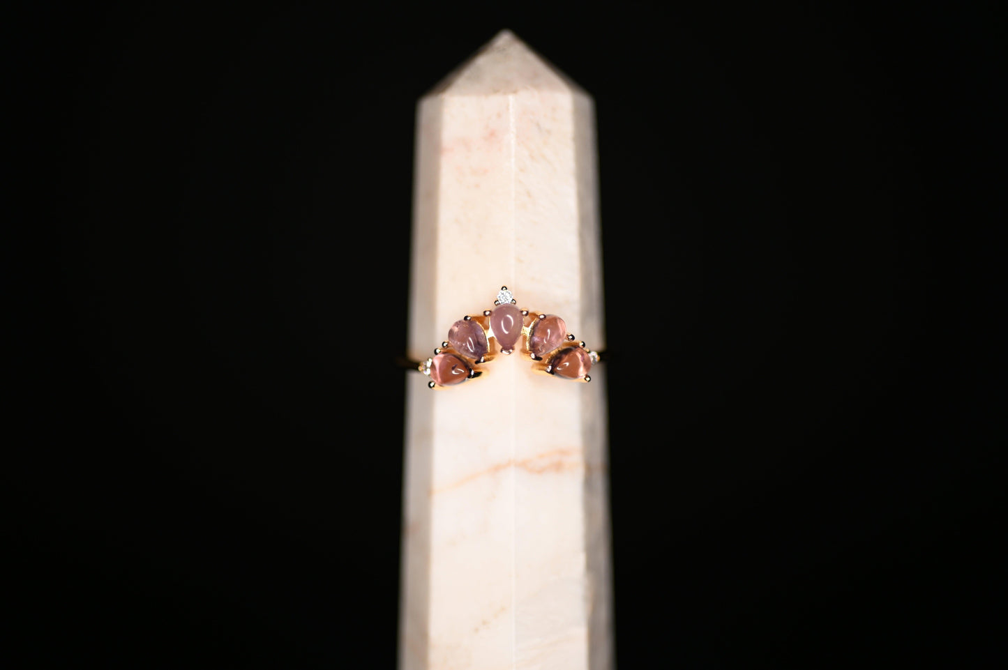 ANELLO AMETISTA"DIADEMA" - Manucrystals