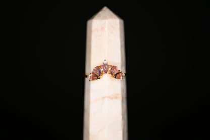 ANELLO AMETISTA"DIADEMA" - Manucrystals