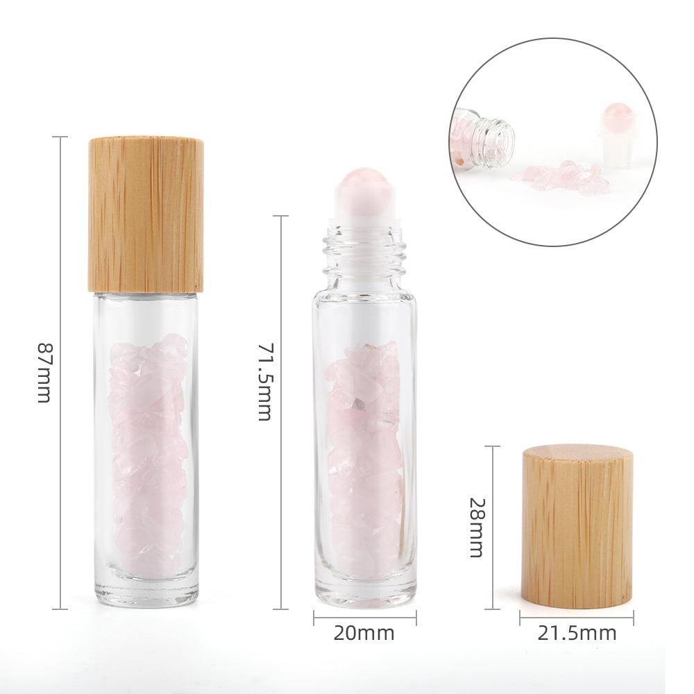 BOTTIGLIETTA ROLL-ON QUARZO ROSA - Manucrystals