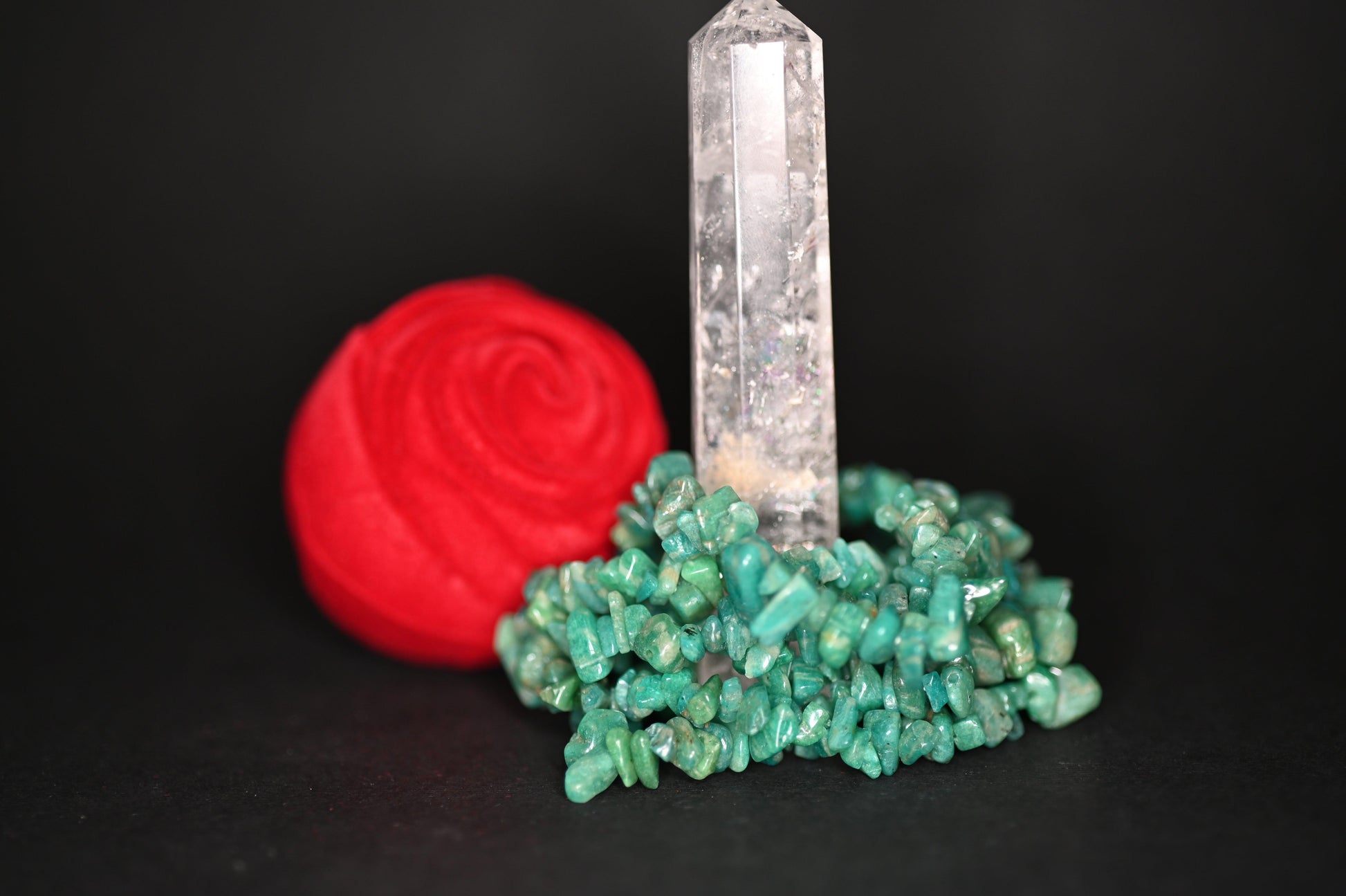 BRACCIALI CHIPS AMAZZONITE - Manucrystals
