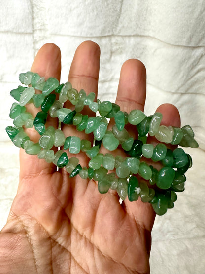 BRACCIALI CHIPS AVVENTURINA - Manucrystals
