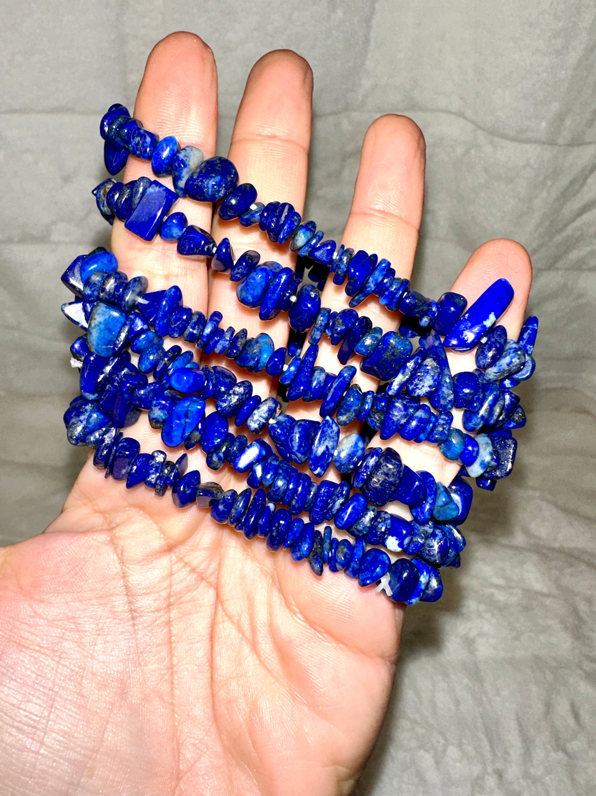 BRACCIALI CHIPS LAPISLAZZULI - Manucrystals