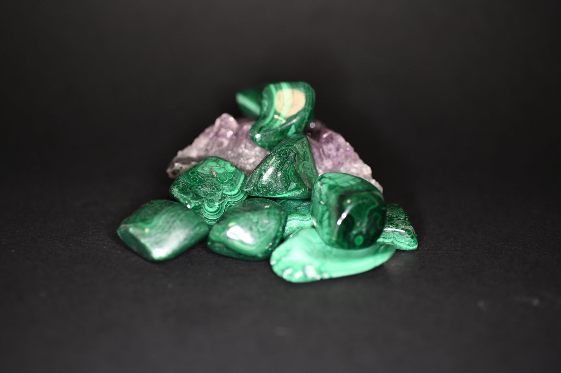 BURATTATE MALACHITE QUALITA' EXTRA - Manucrystals
