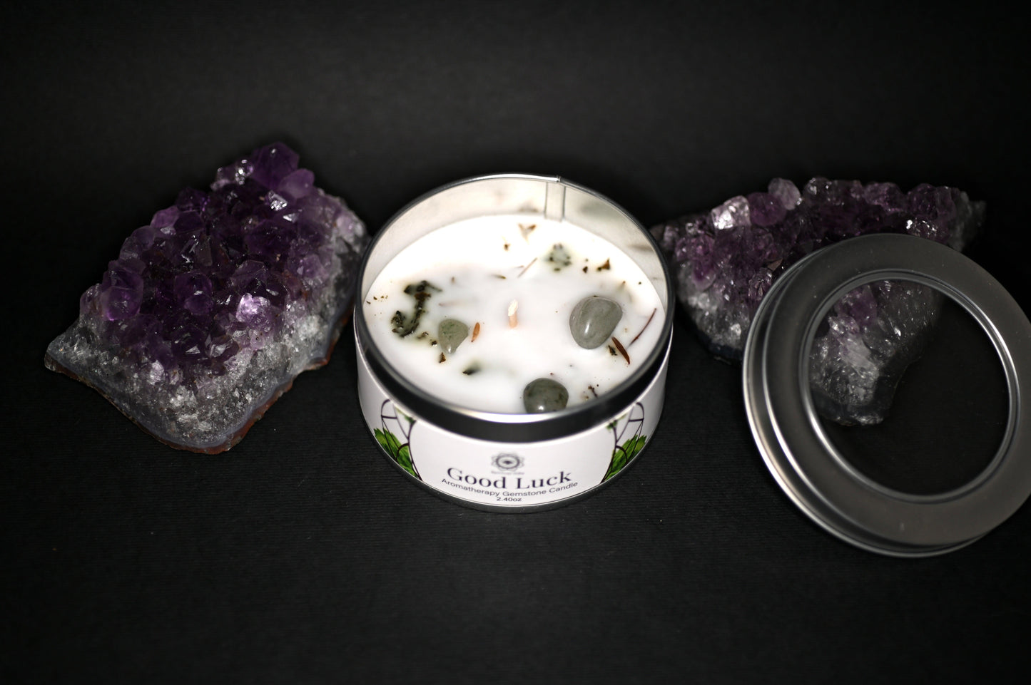 CANDELA PER ATTRARRE FORTUNA - Manucrystals