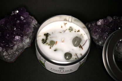 CANDELA PER ATTRARRE FORTUNA - Manucrystals