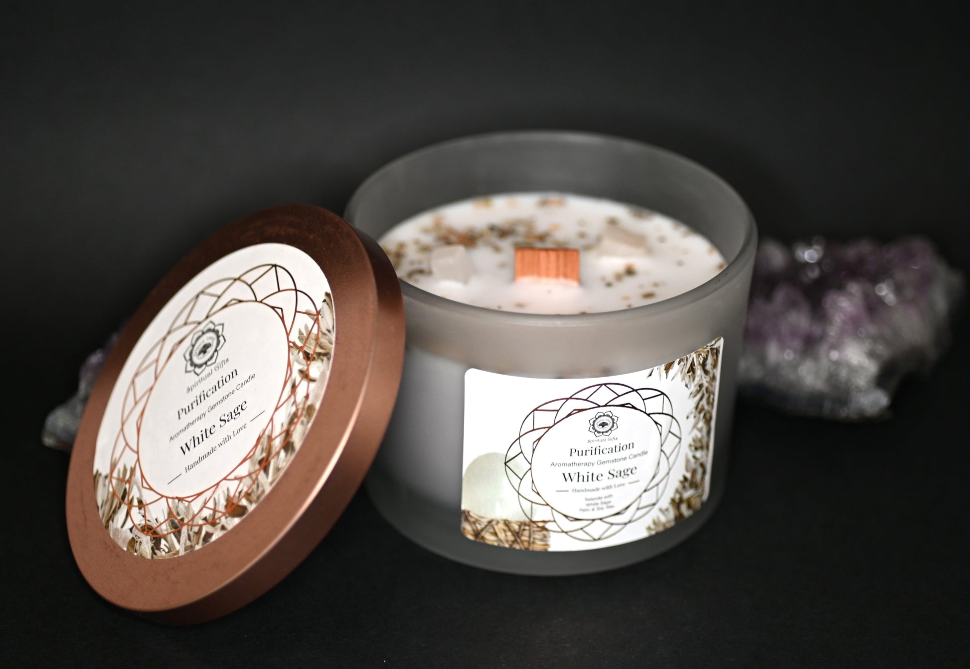 CANDELA PER LA PURIFICAZIONE - Manucrystals