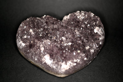 DRUSA A CUORE AMETISTA 15X10 - Manucrystals