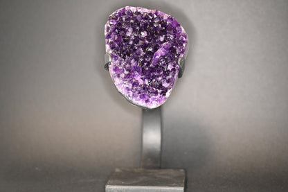 DRUSA DI AMETISTA SU STAND - Manucrystals