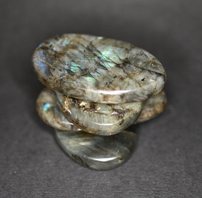 PALM STONE LABRADONITE 6-7CM - Manucrystals