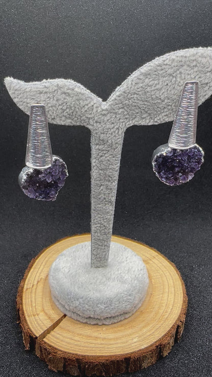 ORECCHINI DRUZY HEART MODELLO CLEOPATRA