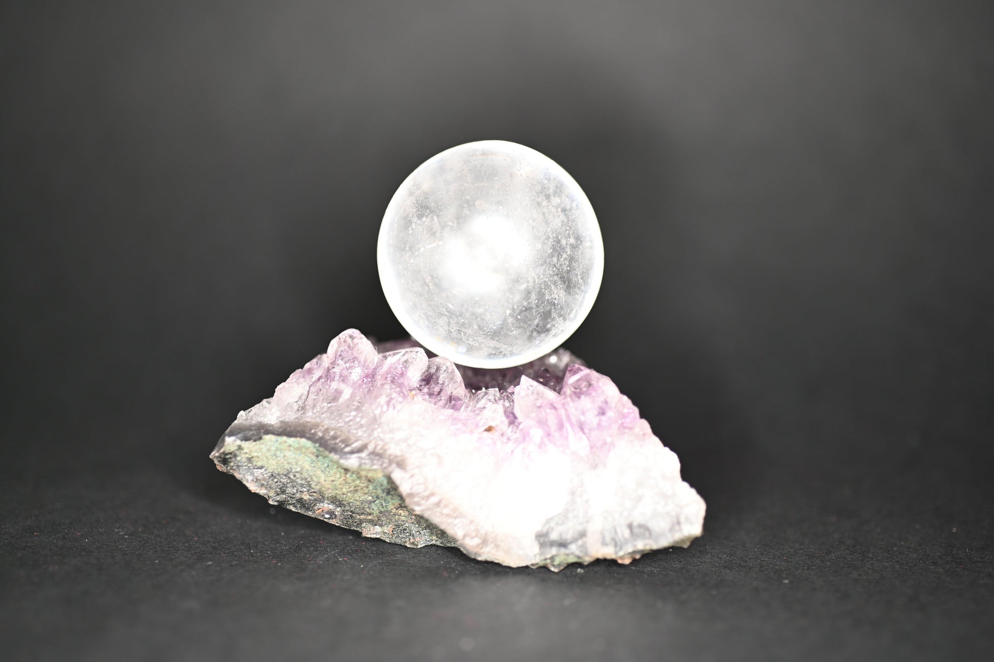 SFERA QUARZO IALINO 4CM - Manucrystals