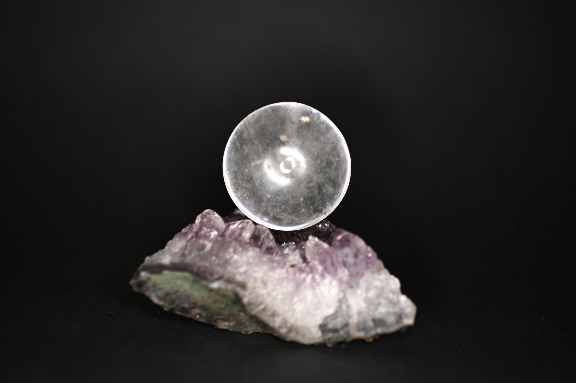 SFERA QUARZO IALINO 4CM - Manucrystals