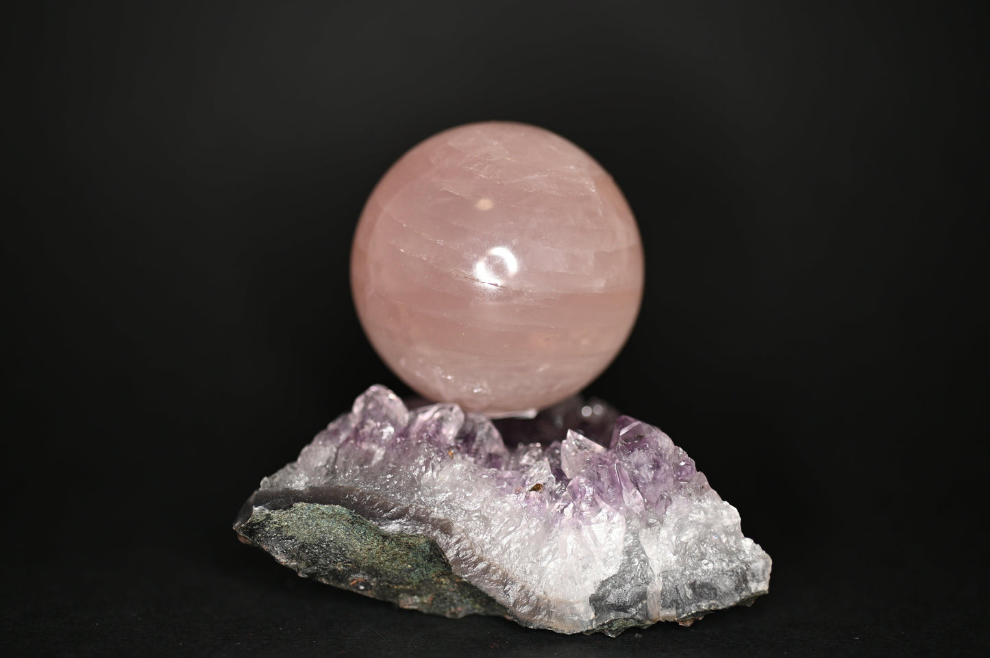 SFERA QUARZO ROSA 5CM - Manucrystals