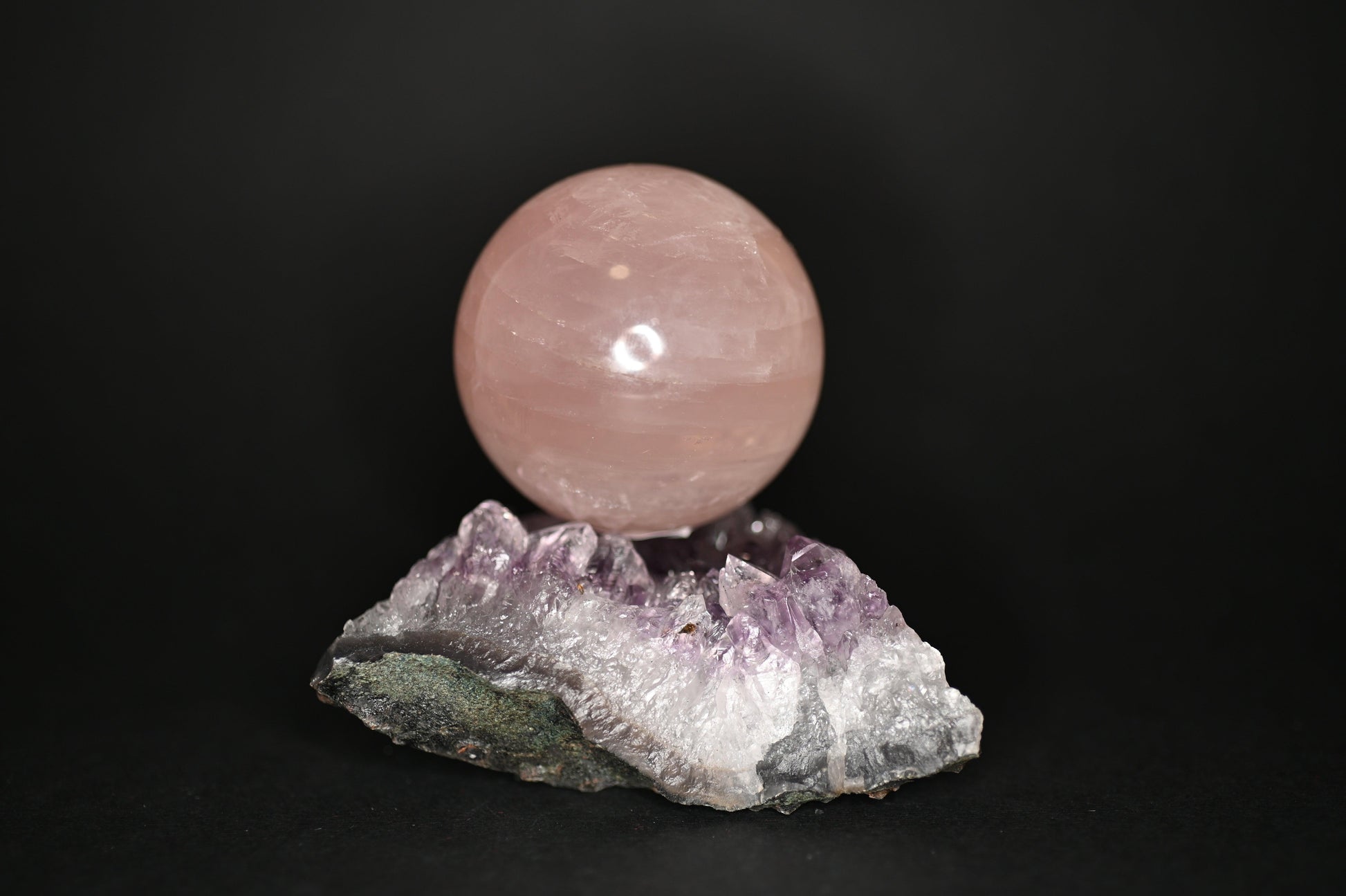 SFERA QUARZO ROSA 5CM - Manucrystals