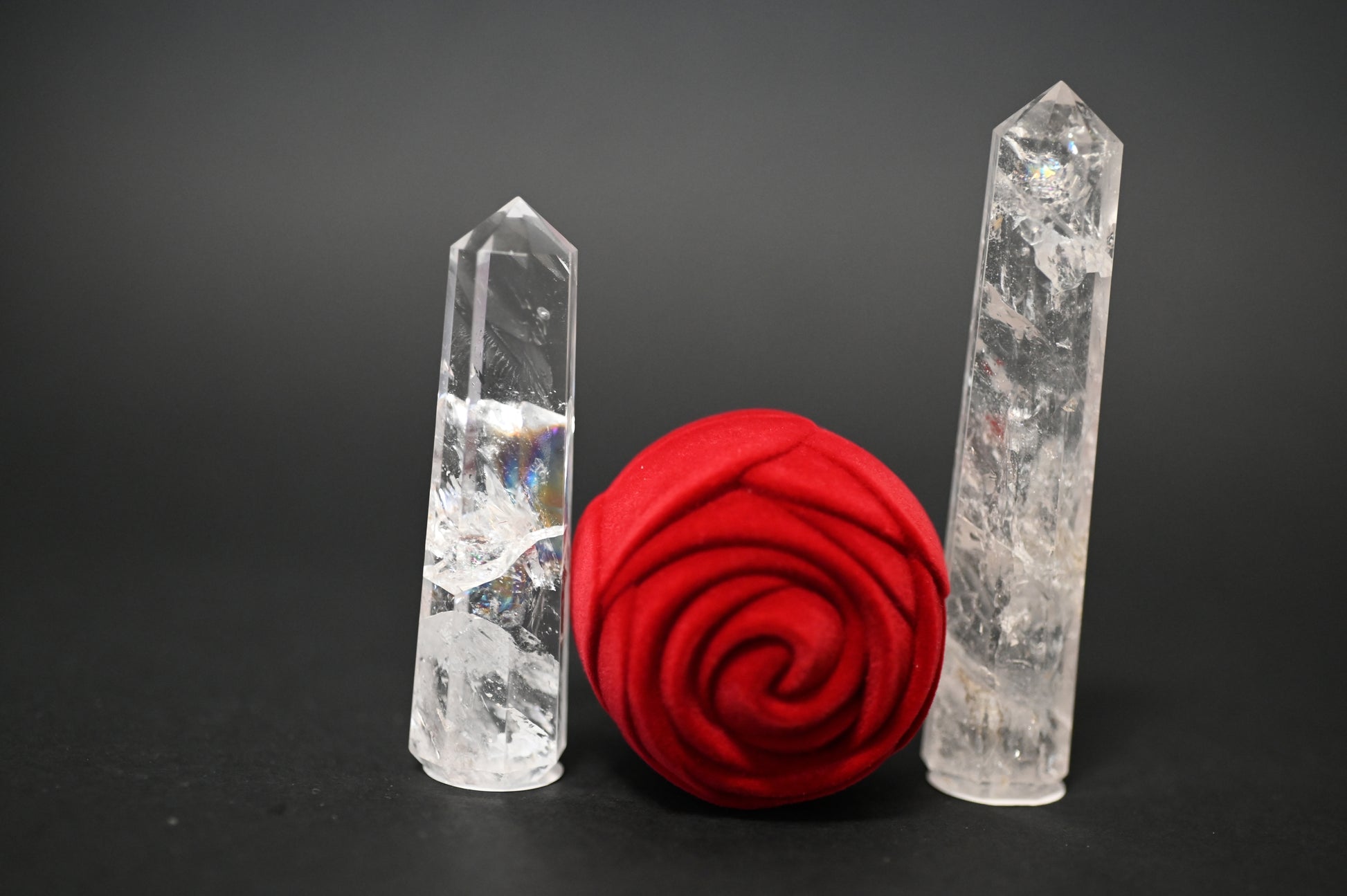 TORRE CRISTALLO DI ROCCA 7-10 CM - Manucrystals