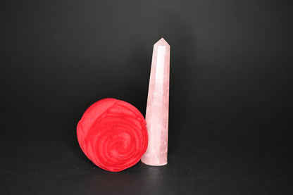 TORRE QUARZO ROSA7-10 CM - Manucrystals
